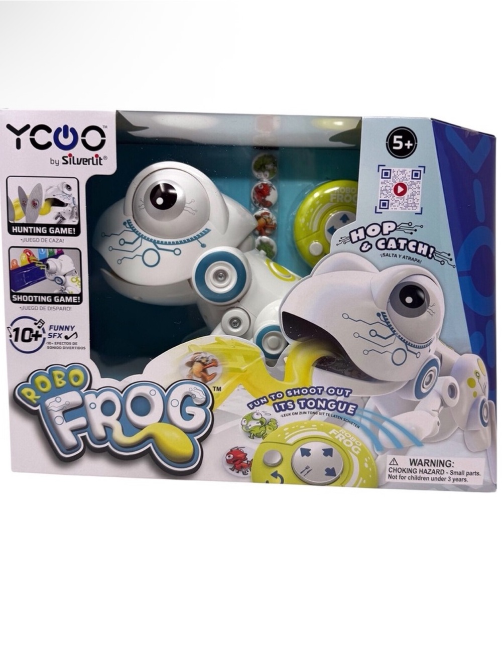 YCOO Robo Frog Interactive Hunting Toy